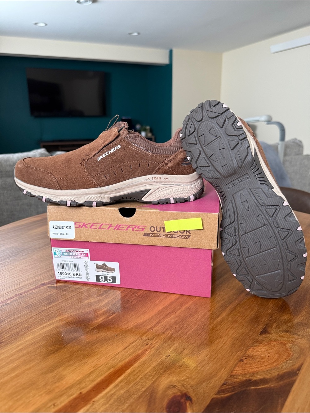 Skechers Women's Brown Suede Trail Sneakers